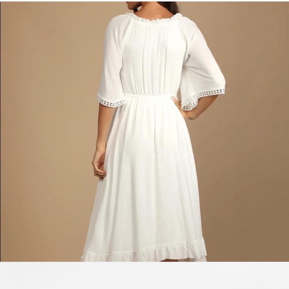 Lulus  White Midi Dress - Picture 2 of 2